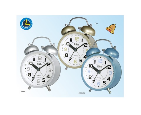 Sveglia Analogica Al Quarzo Milan JA6011 - Design Classico, Funzionamento A Pile, Ottimo Regalo